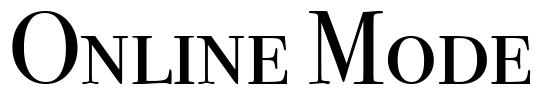 Online-Mode